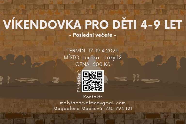 Jarní víkendovka pro děti ve věku 4 - 9 let